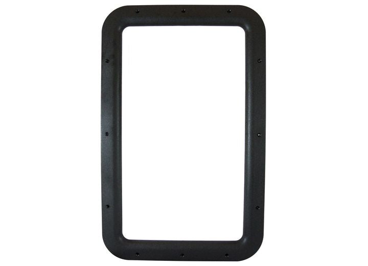 Valterra Products LLC ENTRANCE DOOR WINDOW FRAME, INTERIOR, BLACK, BOXED