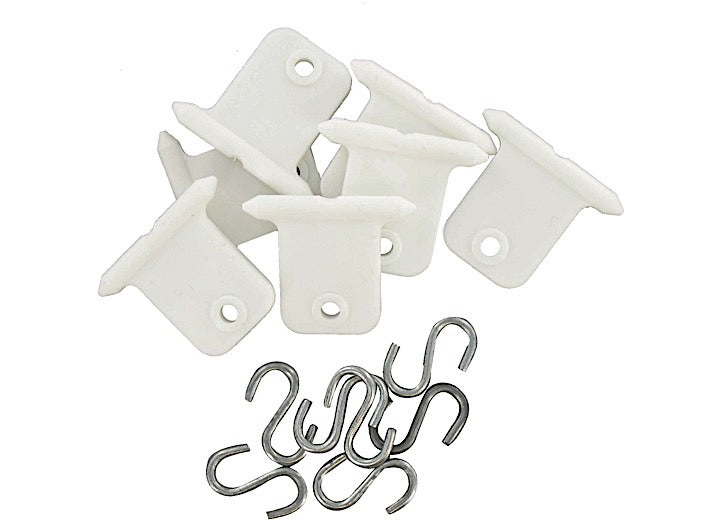 Valterra Products LLC AWNING ACCESSORY HANGERS, WHITE, CARDED