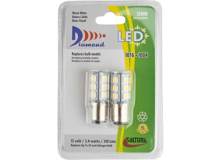 Valterra Products LLC 2 PK 1076 LED BULB SOFT