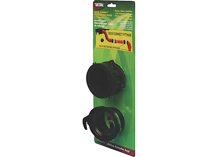 Valterra Products LLC QUICK CONNECT SYSTEM WITH ROTATING BAYONET FITTING, CARDED