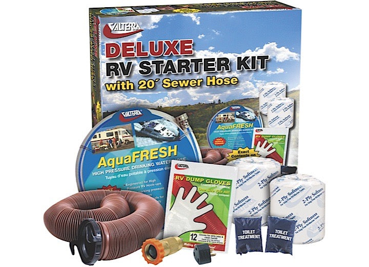 Valterra Products LLC STARTER KIT, DELUXE, WITH PURE POWER, BOXED