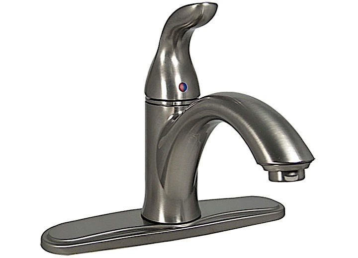 Valterra Products LLC KITCHEN FAUCET, 8IN HI-ARC HYBRID, 1 LEVER, CERAMIC DISC, BRUSHED NICKEL