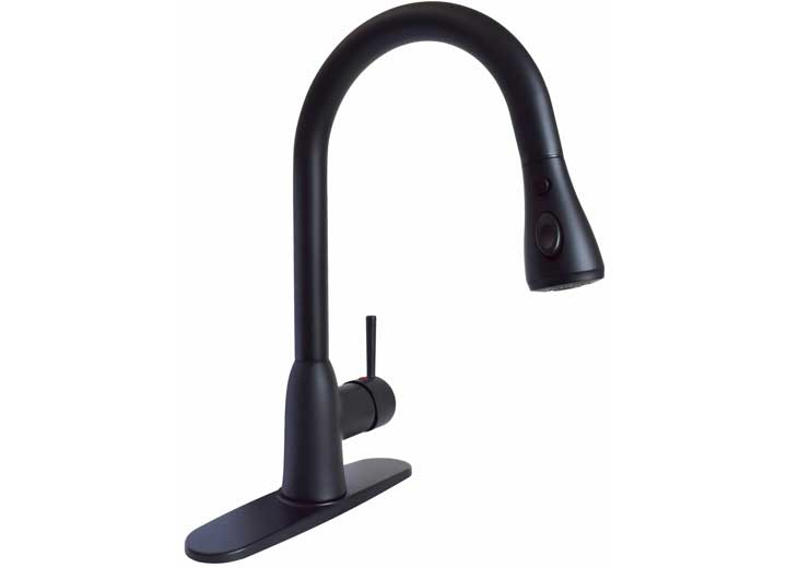Valterra Products LLC PREMIUM SLIMLINE BOOST FAUCET BK