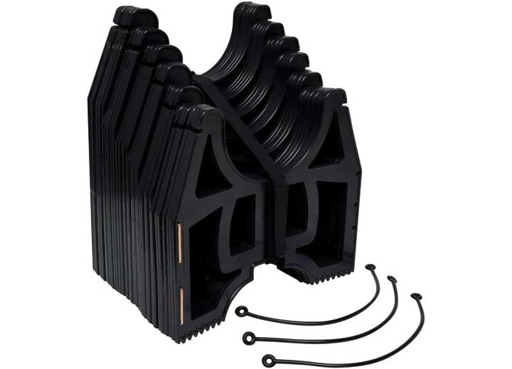Valterra Products LLC Valterra Slunky RV Sewer Hose Support – 10’ Low, Black