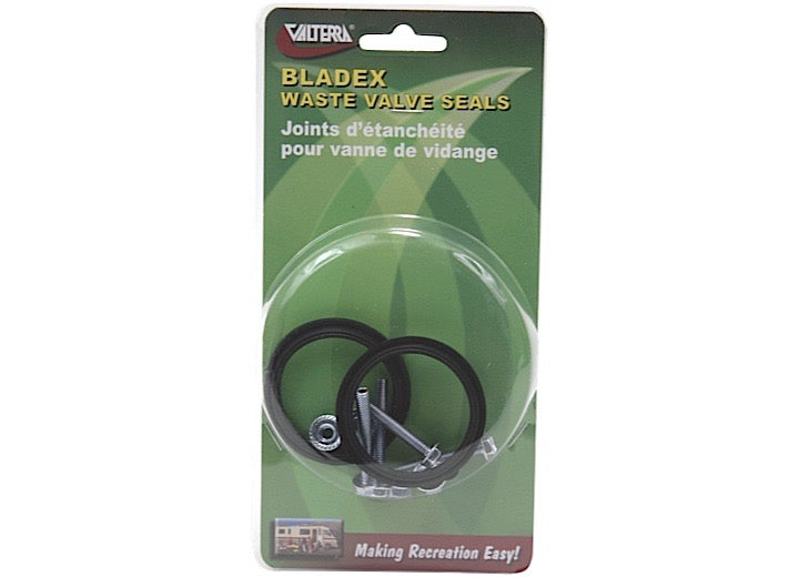 Valterra Products LLC BLADEX VALVE SEALS, 1-1/2IN WITH HARDWARE, 2 PER CARD