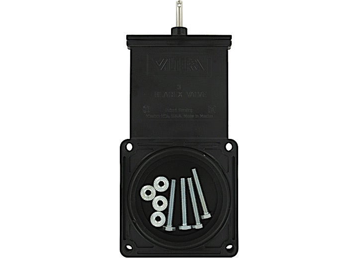 Valterra Products LLC BLADEX WASTE VALVE, 3IN, DRILLED STEM, NO HANDLE, BAGGED