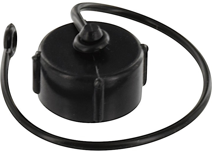 Valterra Products LLC HOSE CAP, 3/4IN, WITH STRAP, BLACK, BULK