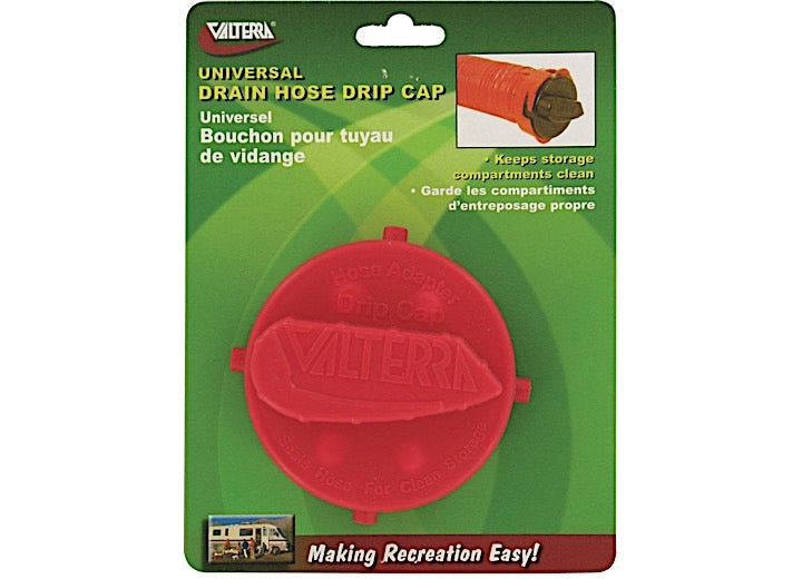 Valterra Products LLC DRIP CAP, DRAIN HOSE UNIVERSAL FIT, CARDED