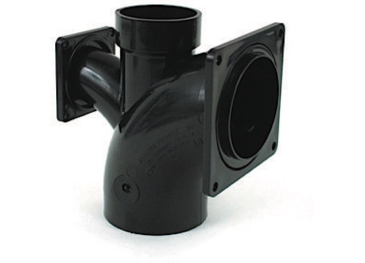Valterra Products LLC 3-WAY ELL, 3IN SPIGOT X 2IN HUB, 3IN AND 1-1/2IN ROTATING FLANGES