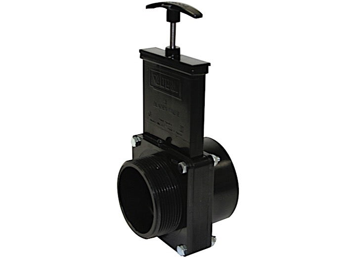 Valterra Products LLC WASTE VALVE, 3IN HUB X 3IN MPT