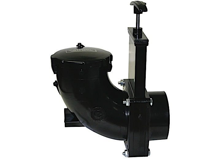 Valterra Products LLC ELL 90 DEGREES ROTATING VALVE, 3IN SPIGOT X 3IN BAYONET CAP