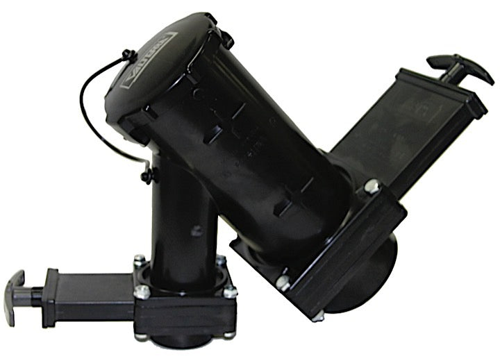 Valterra Products LLC WYE ROTATING VALVES, 3IN SPIGOT X 1-1/2IN SPIGOT X 3IN BAYONET CAP