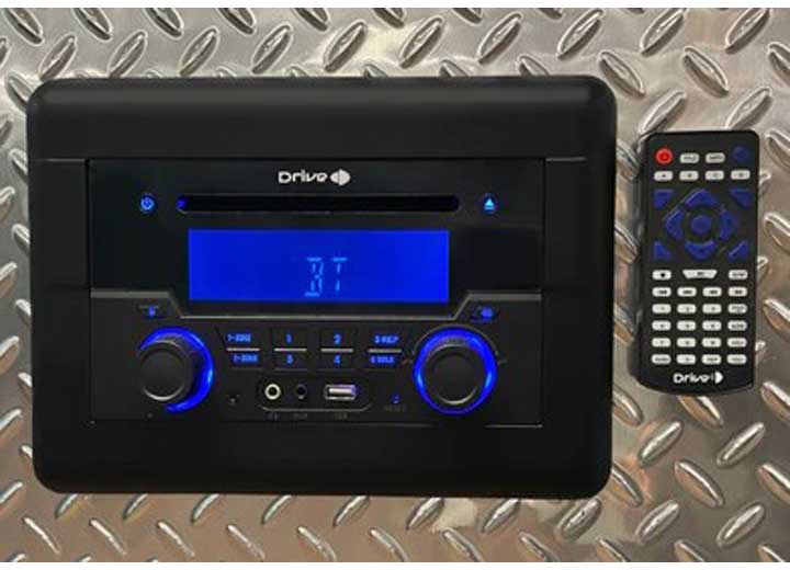 Way Interglobal DRIVE AM/FM/CD/DVD/BLUETOOTH, ANDROID AND IOS APPS, 2-ZONE, DVD3000