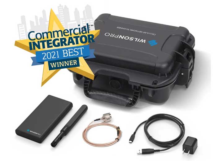 weBoost WILSONPRO CELLULAR NETWORK SCANNER W/HARD CASE