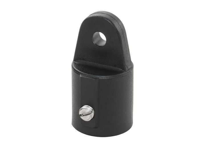 Whitecap PKGD 3/4IN OUTSIDE EYE END (PR) BLK