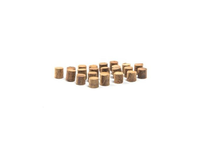Whitecap 1/4IN TEAK PLUG, 15 PAK