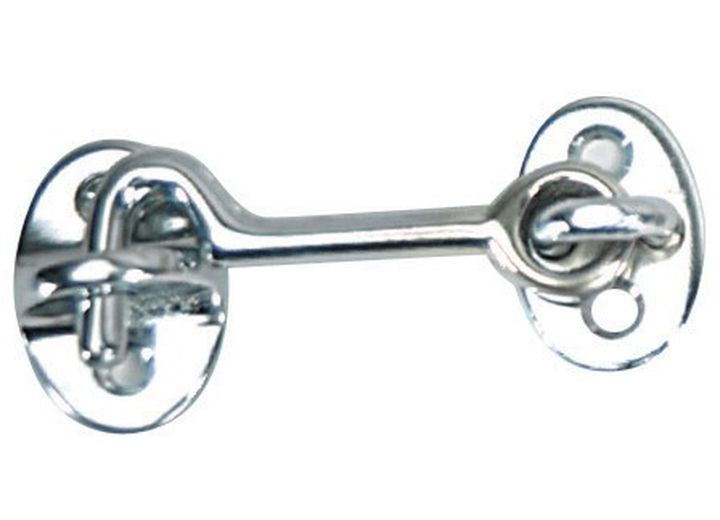 Whitecap PKGD CP BRASS CABIN DOOR HOOK-2IN