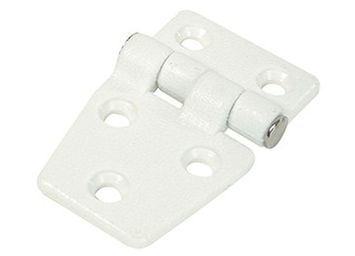 Whitecap PKGD WHITE NYLON SHORTSIDED DOOR HINGE2 1/4INX1 3/8IN