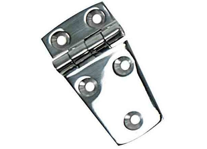 Whitecap PKGD HD STAMPED SS SHORTSIDED DOOR HINGE, 2-1/4INX1-1/2IN