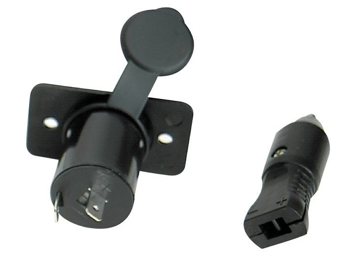 Whitecap PKGD SOCKET & CAP ONLY, BLACK NYLON