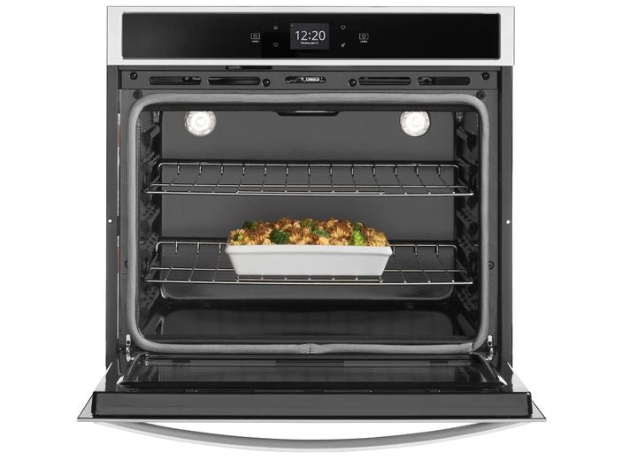 Whirlpool Corporation 30 INCH BUILT IN SMART SINGLE WALL OVEN W/TOUCHSCREEN, 5.0 CU FT, STAINLESS