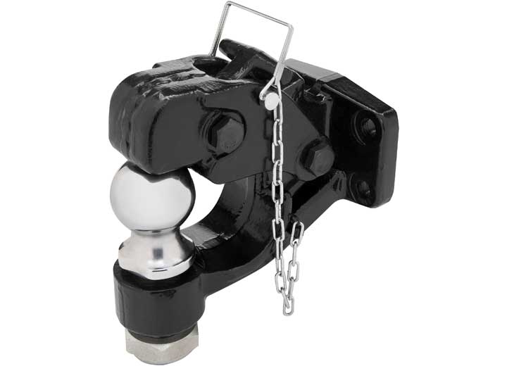 Winston Products - SmartStraps/CargoSmart/TowSmart 8 TON PINTLE HOOK WITH 2 5/16IN BALL 16,000 LB