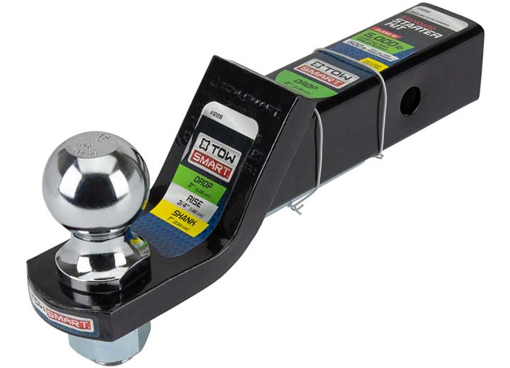 Winston Products - SmartStraps/CargoSmart/TowSmart CLASS III 5000LB STANDARD MOUNT STR KIT W/2IN BALL, 5/8IN STANDARD PIN, 2IN DROP, 3/4IN RISE