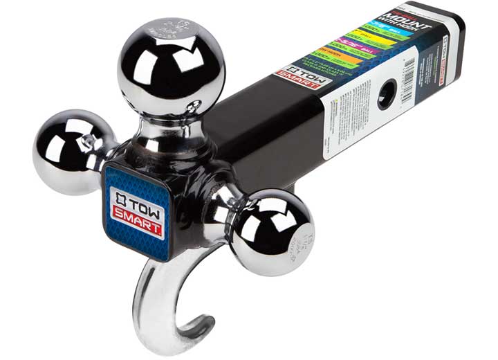 Winston Products - SmartStraps/CargoSmart/TowSmart TRI-BALL MOUNT W/HOOK