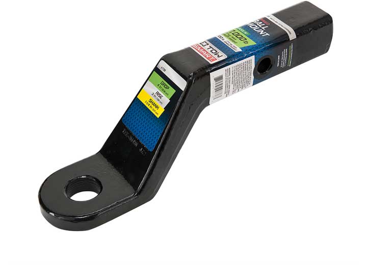 Winston Products - SmartStraps/CargoSmart/TowSmart CLASS IV FORGED BALL MOUNT 4IN DROP 17,000LB