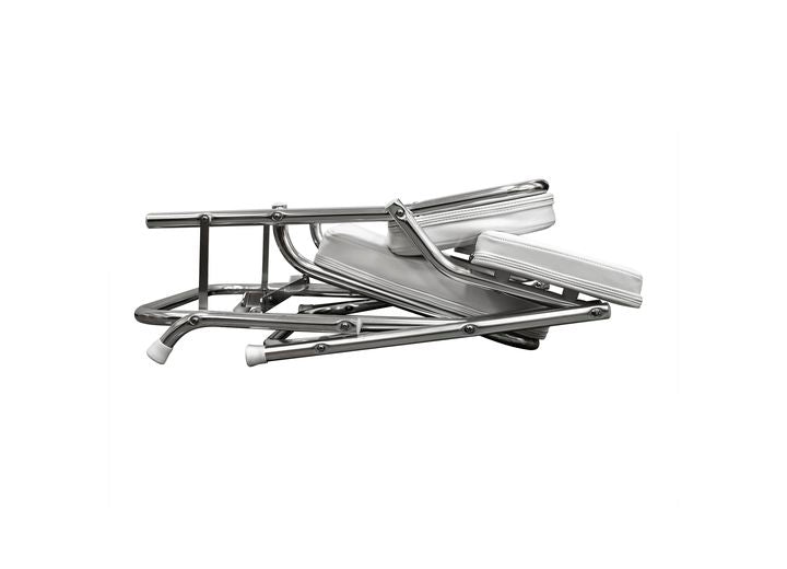 Wise Company WISE 3316 OFFSHORE SERIES FOLDING DECK CHAIR - WHITE