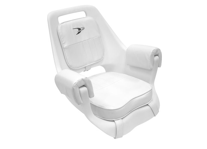 Wise Company WISE 8WD007 OFFSHORE SERIES DELUXE PILOT CHAIR - WHITE