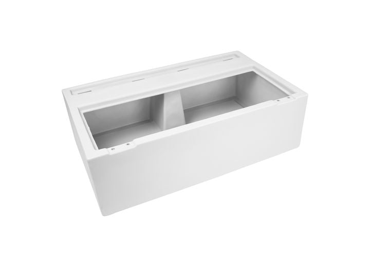 Wise Company WISE 8WD100-1B DELUXE SERIES 37IN BENCH SEAT BASE - WHITE