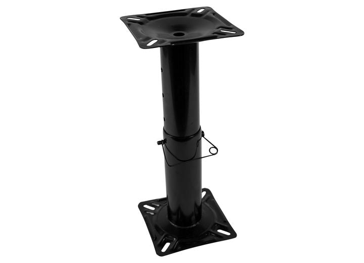Wise Company WISE 8WD1255 ADJUSTABLE 12-18IN BLACK STEEL PEDESTAL
