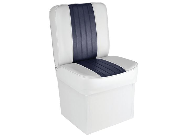 Wise Company WISE 8WD1414P DELUXE JUMP SEAT - WHITE / NAVY