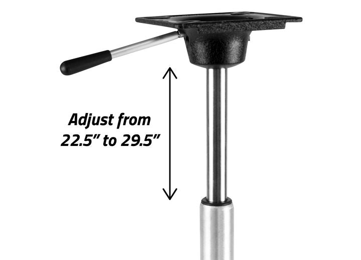 Wise Company WISE 8WD2002 KING PIN POWER RISE PEDESTAL 22.5IN TO 29.8IN