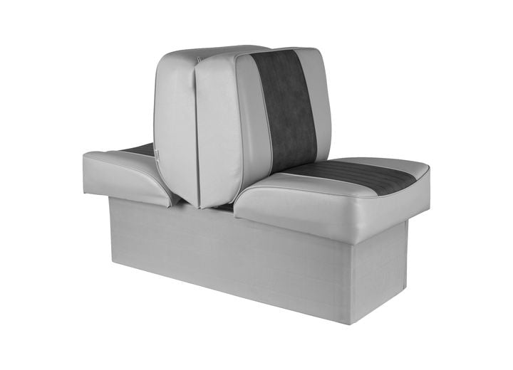 Wise Company WISE 8WD707P DELUXE SERIES LOUNGE SEAT - GREY / CHARCOAL