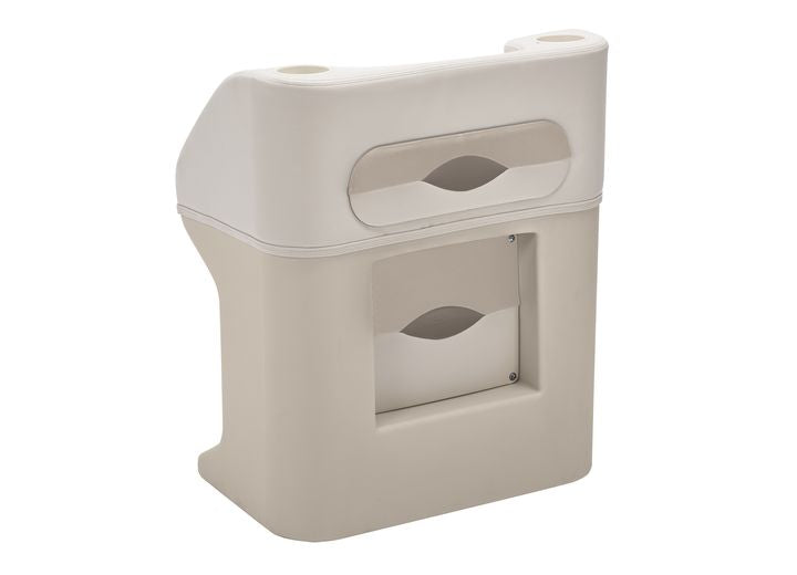 Wise Company WISE BM1158 PREMIER SERIES PONTOON STEERING CONSOLE - STONE / MOCHA JAVA / KHAKI