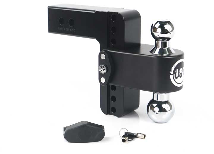 Weigh Safe TURNOVER BALL 6IN DROP HITCH W/ 2.5IN SHANK (8K/14.5K GTWR)W/CERAKOTE