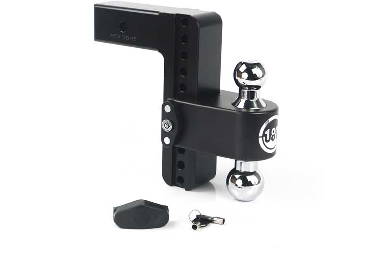 Weigh Safe TURNOVER BALL 8IN DROP HITCH W/ 2.5IN SHANK (8K/14.5K GTWR)W/CERAKOTE