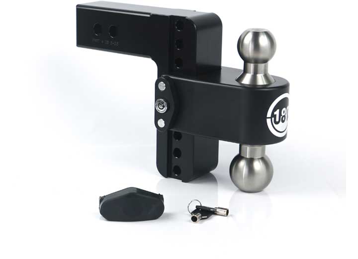 Weigh Safe TURNOVER BALL 6IN DROP HITCH W/ 2.5IN SHANK (8K/14.5K GTWR)W/CERAKOTE