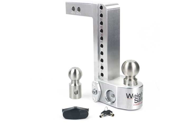 WEIGH SAFE 10IN DROP HITCH W/ 2IN SHANK (8K/10K GTWR)