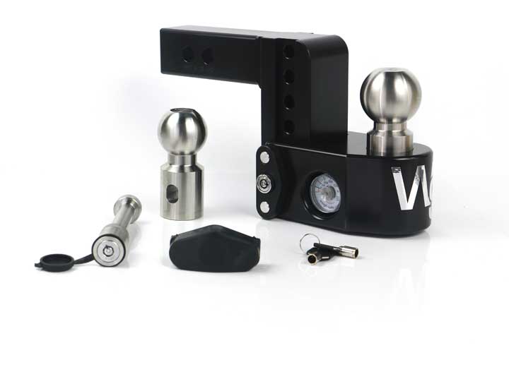 WEIGH SAFE 4IN DROP HITCH W/ 2IN SHANK (8K/10K GTWR)W/CERAKOTE