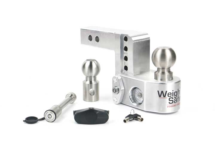 WEIGH SAFE 4" DROP HITCH W/2" SHANK KEYED ALIKE WS05 INCLUDED