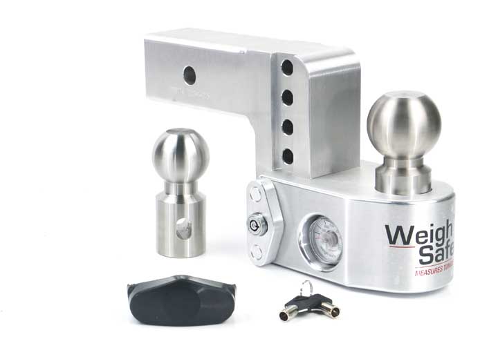 WEIGH SAFE 4IN DROP HITCH W/ 2.5IN SHANK (8K/14.5K GTWR)