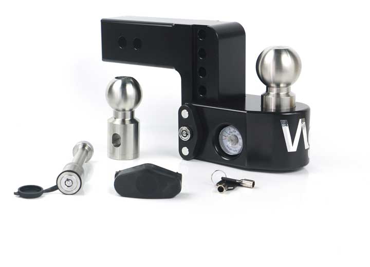 WEIGH SAFE 4IN DROP HITCH W/ 2.5IN SHANK (8K/14.5K GTWR)W/CERAKOTE