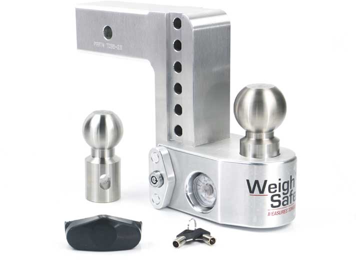 WEIGH SAFE 6IN DROP HITCH W/ 2.5IN SHANK (8K/14.5K GTWR)
