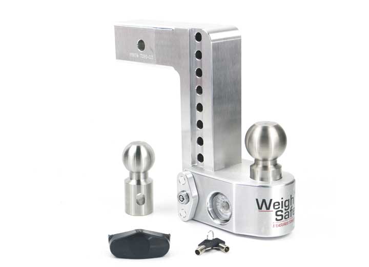WEIGH SAFE 8IN DROP HITCH W/ 2.5IN SHANK (8K/14.5K GTWR)
