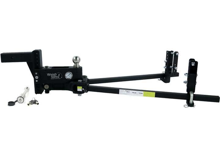 Weigh Safe SYSTEM WITH TONGUE WEIGHT GAUGE. 8IN DROP 2IN SHANK