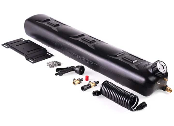 Waterport LLC WATERPORT 8.0 GALLON WATER TANK KIT W/16FT SELF-COILING HOSE, SPRAY NOZZLE AND MTG BRKT