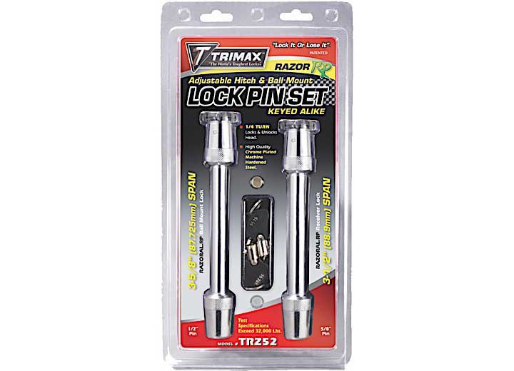 Trimax Locks TRIMAX RAZOR RP KEYED ALIKE LOCK SET